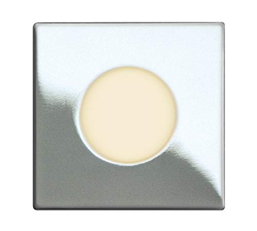 Balizas LYRA C/WW chrome brillant encastrable 230V avec diffuseur opale