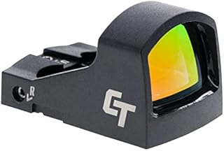 Crimson Trace CTS-1550 Ultra Compact Open Reflex Pistol Sight with LED 3.0 MOA Red Dot and Integrated Co-Witness for Handguns