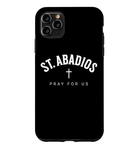 St. Abadios Catholic Patron Christian Black African Saint �X�}�z�P�[�X iPhone 11 Pro Max �p