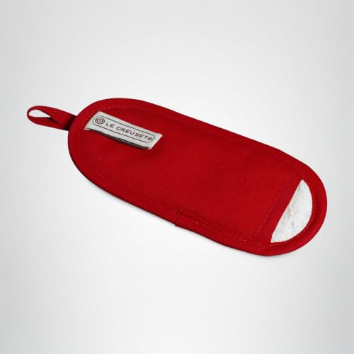 Miniatura 6 de Le Creuset Agarrador Para Skillet, Óptimo Para Sartenes Con Mango De Hierro Fundido, Talla Única, Rojo, 95001400600000