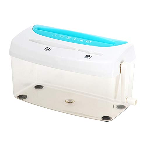 Paper shredders for home use Credit card shredder Shredders for office Cross-Cut heavy duty paper shredder Hand-cranked mini manual shredder Fragable credit card/CD