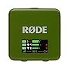 Rode Wireless GO Gen 3 Wireless 2-Channel Microphone Radio System Moss Khaki with Interview GO Hand Adapter and Keepdrum Fur Wind Protection BK #1