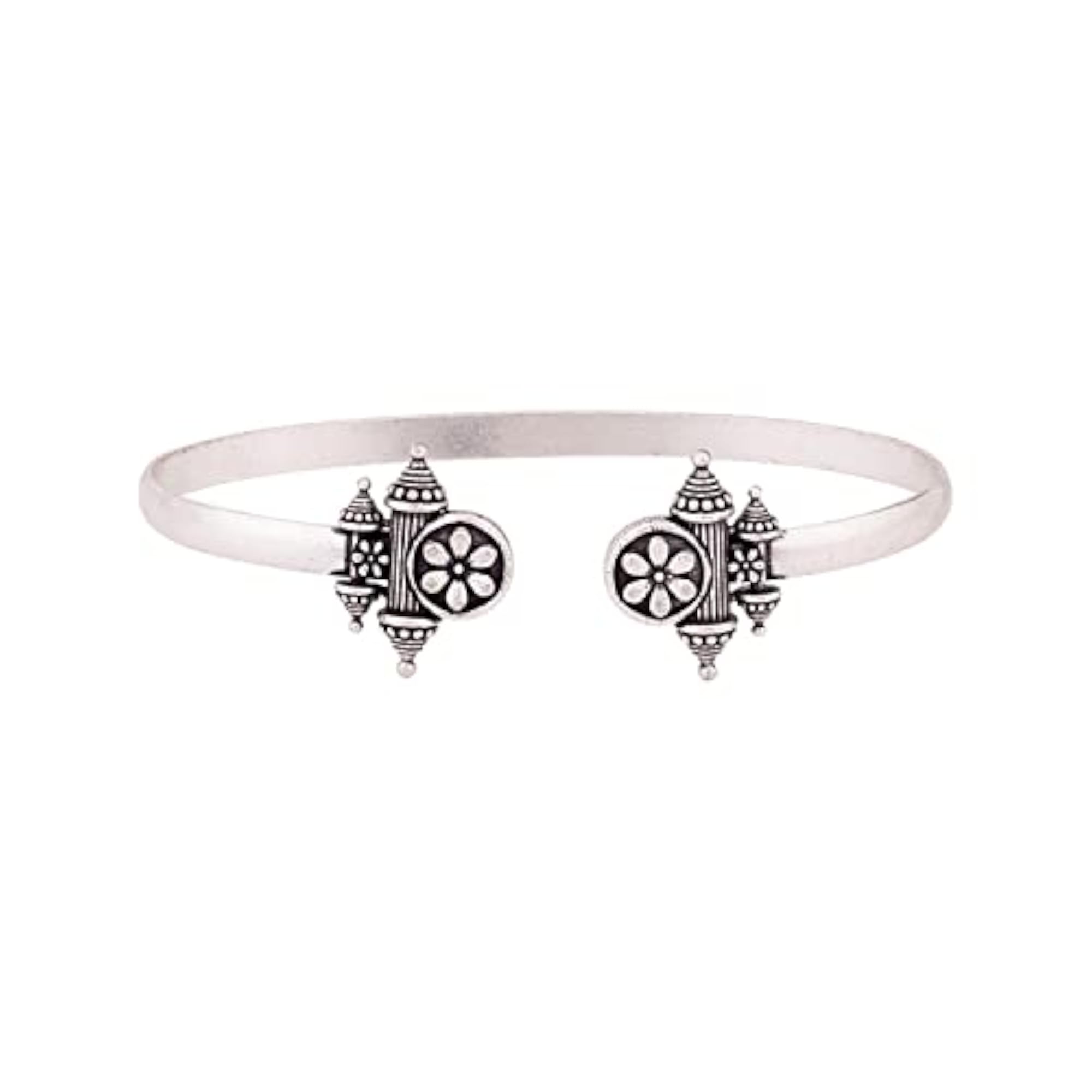 Nayantara Vintage Style Bracelet - Elegant Pink Stone Design