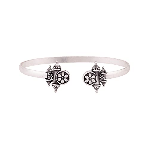 Nayantara Vintage Style Bracelet - Elegant Pink Stone Design