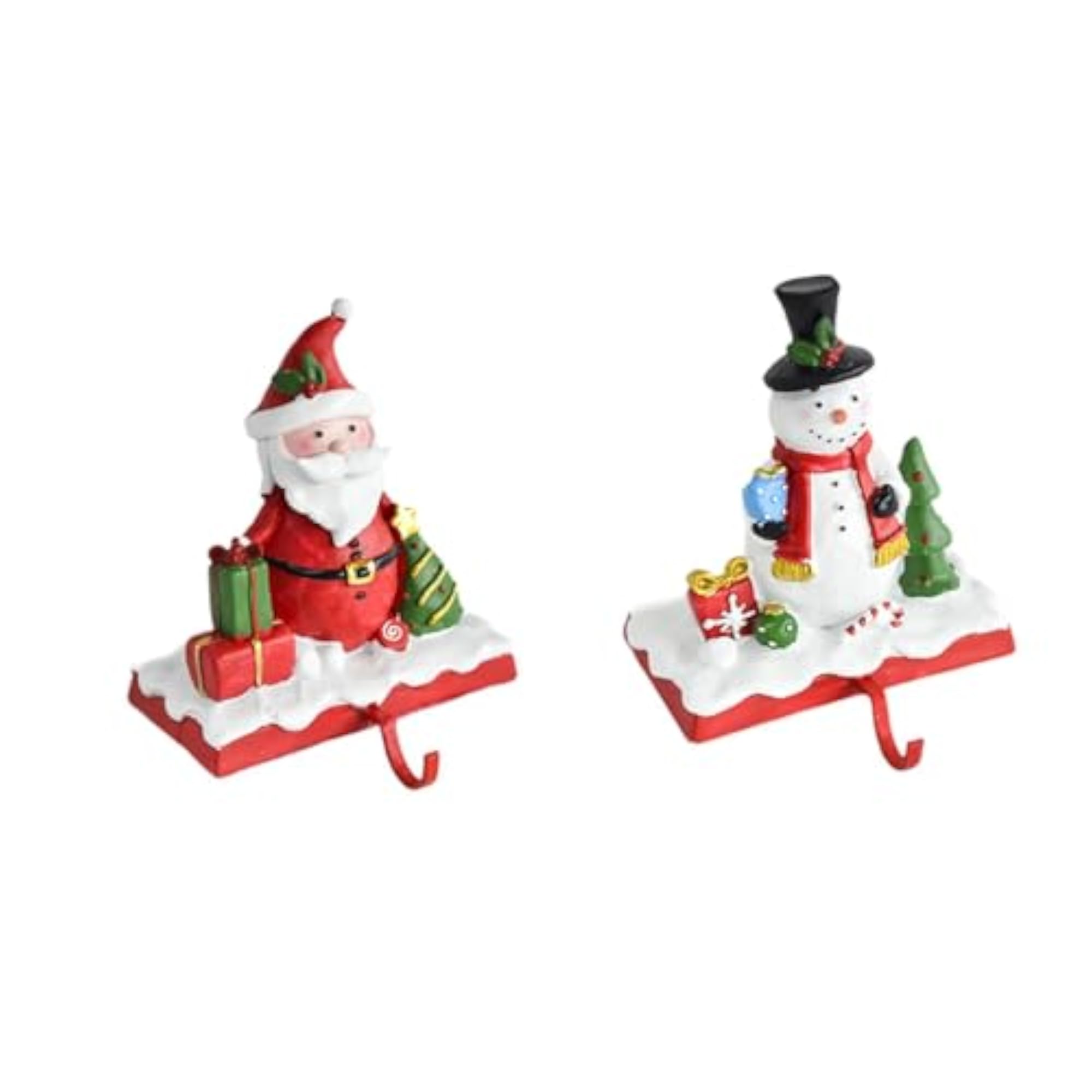 Christmas Statue Collection Stocking Hook for Decor