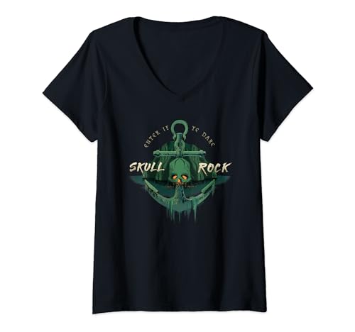 T-shirt col V Disney Peter Pan vêtement confortable anti-déformation