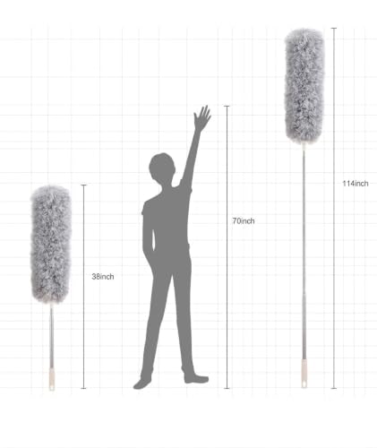 Generic 114-Inch Extendable Microfiber Duster - Image 3