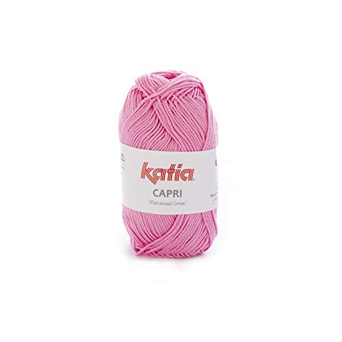 Katia capri 82100 orchidée rose 50 g