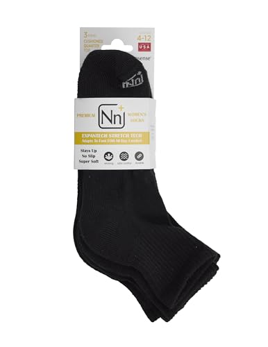 Image of no nonsense Women's Expantech Recycled Polyester Quarter Top Socks