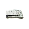 LaserGram Slim Magnetic Money Clip, Marijuana leaf, Personalized Engraving Included