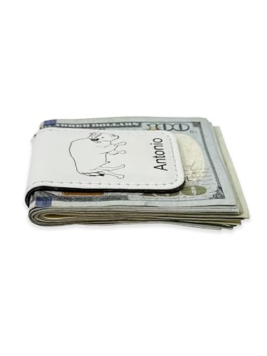 LaserGram Slim Magnetic Money Clip, World's Greatest Grandpa, Personalized Engraving Included (Red)4