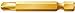 Wera Series 4 871/4 Sheet Metal Bit, TORQ-SET 4mm x 50mm blade, 1/4" Drive