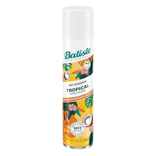 Batiste Tropical Dry Shampoo, Waterless Shampoo, 3.81oz 3 pack - Image 3