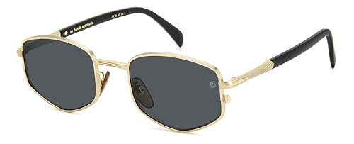David Beckham DB 1129/S GOLD/DARK GREY 52/21/145 men Sunglasses