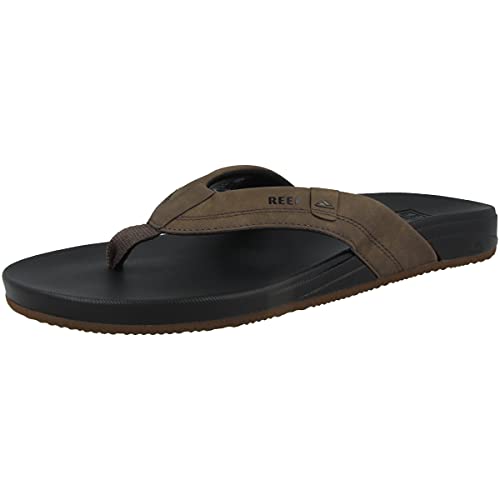 Reef Men's Cushion Spring Flip-Flop, Brown, 9 #TOP3