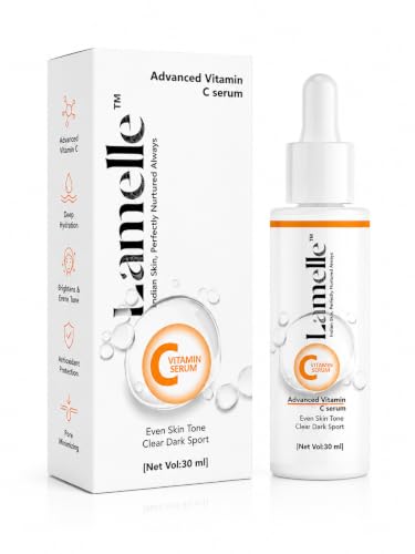 Image of Advanced Vitamin C Face Serum, Brightening & Hydrating Formula, for Men & Women, 30 ml (Pack of 1)