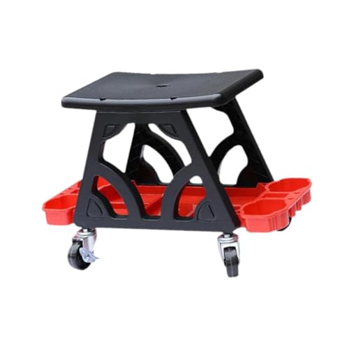 Image of Rolling Garage Stool Car Detailing Chair for Car Cleaning Workshop Home | Automotive Tools & Supplies | Shop Equipment & Supplies | Roller Seats & Creepers