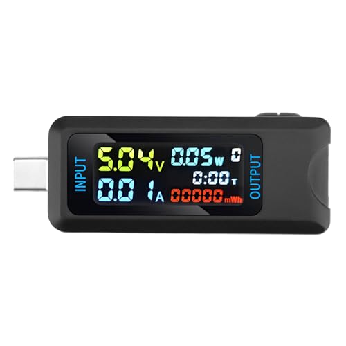 Image of Type-C Tester Multi-Functional Digital Meter DC 4.5-36V 0-8A Current Voltage Meter Power Capacity Tester Supports Multiple Fast Charging Protocols