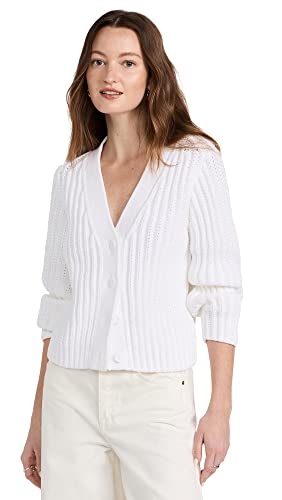 Image of Vince Women's Wave Rib Cardigan