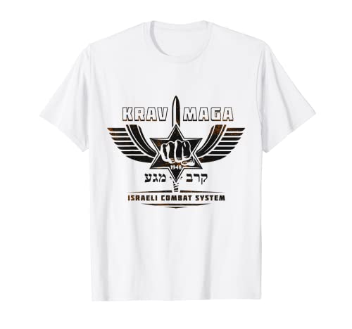 Krav Maga Simbolo Stella di David Ebraico Pugno Donne & Uomini Maglietta