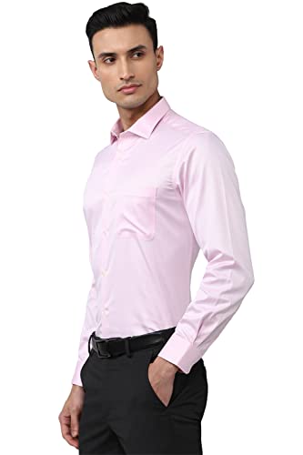 Image of Van Heusen Men's Cotton Solid Regular Fit Shirt