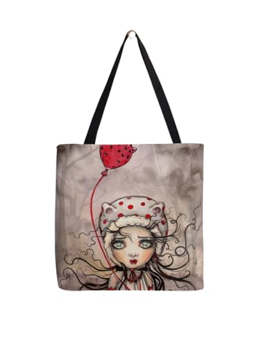 Sac fourre-tout fantaisie Big Eye exprimez votre passion pour l'art Sweet Goth
