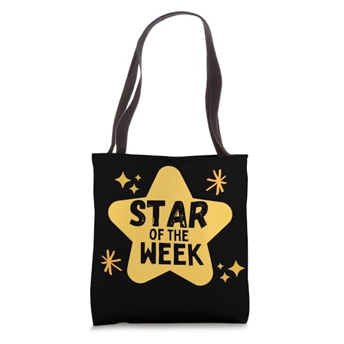 Bolso tote Star of the Week para reconocimiento de estudiantes miniatura 1