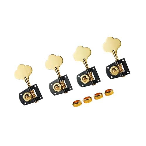 Accordeur de basse bouton d'accordage pour guitare de rechange