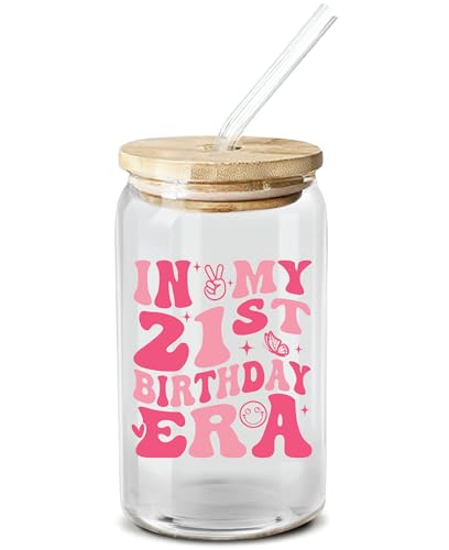 NewEleven 21st Birthday Gifts For Women, Her - 2003 21st Birthday Decorations For Her - 21st Birthday Ideas For Women, Her, Daughter, Sister, Best Friends - 16 Coffee Glass