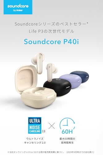 Anker Soundcore P40iの本体とケース