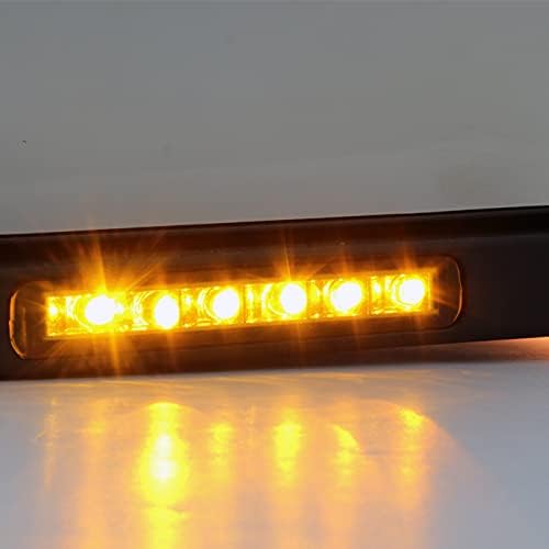 AKKON - For 07-14 Ford F150 Pickup Extending Towing Power Heated w/Amber LED Signal Mirrors Driver Left Side