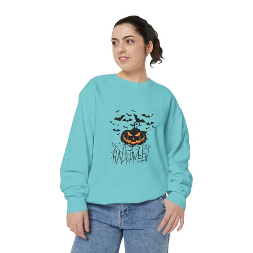 Halloween Web Unisex Sweatshirt, Casual Crewneck, Gift for Friends, Motivational Apparel, Everyday Comfort Wear4