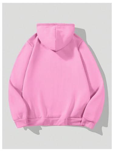 SHENHE Men's Graphic Hoodie Drawstring Cartoon Letter Print Funny Hoodie Pullover Sweatshirt2