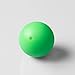 Play Juggling - Pallina da GIOCOLIERE per Giocoleria Modello SIL-X Light con RIEMPIMENTO in Silicone Liquido (Diametro 70mm, Verde)