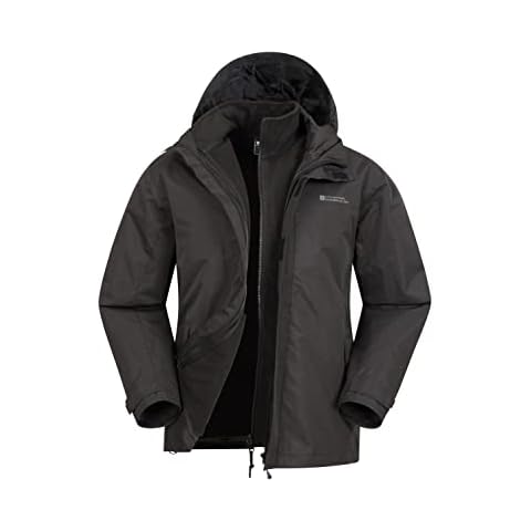 Mountain Warehouse Fell 3-in-1 Waterproof Jacket Cover