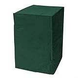 HavenDomicile Grillabdeckung, Gartenmöbelschutz, 210D Oxford-Tuch, wasserdicht, UV-beständig, gestapelte Stuhlabdeckung, mehrere Größen erhältlich, grün, einfache Wartung (A)