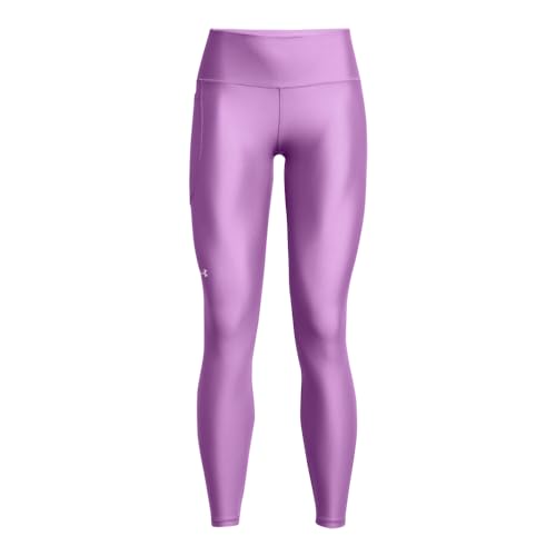 Image of Under Armour Womens HeatGear Armour High Waisted Pocketed No-Slip Leggings