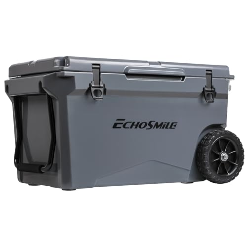 Image of EchoSmile 25 /30 /35 /40 /60 /75 Quart Rotomolded Cooler, Built to Stand up to The Rigors of The Journey