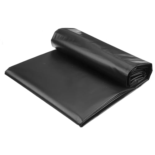Revestimiento de estanque de polietileno de alta densidad negro, membrana impermeable para piscinas de peces koi, jardines acuáticos y paisajes, revestimientos preformados para estanques esenciales