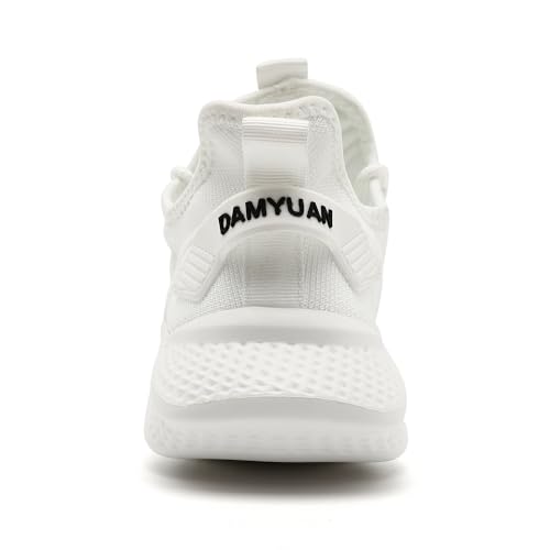 Image of EGMPDA Mens Shoes Running Slip On Tennis Walking Shoes Lightweight Breathable Sneakers for Gym Work Casual Soft Sole Trainers Non Slip Athletic Footwear