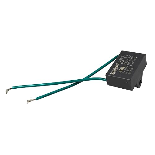 Image of HQRP Capacitor compatible with Hampton Bay Ceiling Fan CBB61 5uf 2-Wire UL Listed plus HQRP Coaster
