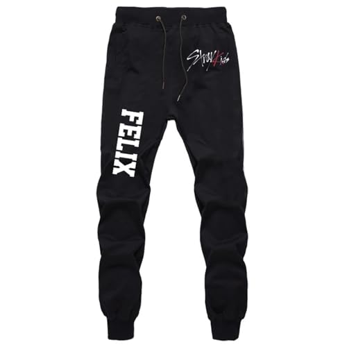 YJYP Kpop Sweatpant Felix Jisung Hyunjin Hip Hop Sport Pant Unisex Trousers