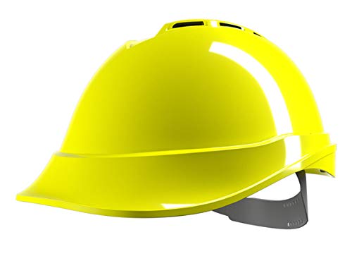 MSA - V-Gard 200 Vented Safety Helmet HI VIS Yellow - Hi Vis Yellow