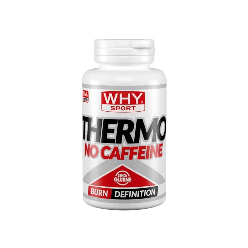 WHY SPORT THERMO NO CAFFEINE - Brucia Grassi - Integratore Alimentare Termogenico - 90 Compresse
