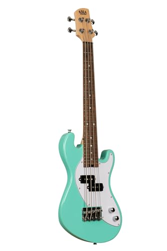 Solid Body 4-String Surf Green Fretted U-BASS