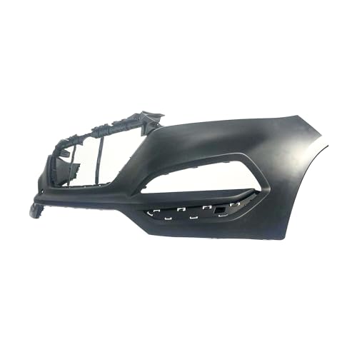 Image of FitParts Compatible with Hyundai Tucson 2016-2018 Front Upper Bumper Cover | Primed, With Fog Light Holes, Ready to Paint, OEM 86511D3000, HY1014101
