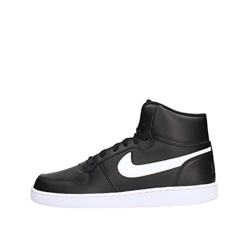 Nike Men's Low Neck Basketball Shoe, Black White 002, 10 US
