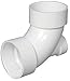 PVC003030600HA 90 deg PVC 0.25 Bend with Low Heel Inlet Elbow44; 3 x 1.5 in.