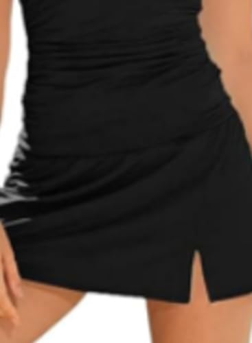 Dokotoo Bikini Set for Women Swimsuits 2025 Swim Skirts with Removable Pads Bathing Suit2