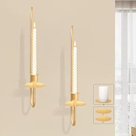 Metal Wall Candle Sconces...